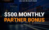 Dapatkan bonus tambahan $500!